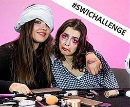 SWiChallenge - Blindfolded Makeup / Odcinek 1