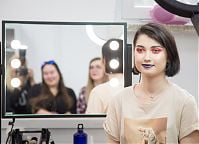 Warsztaty z Magdaleną Graff z NYX Proffesional Makeup w Szkole Wizażu i Charakteryzacji SWiCh. 30 marca 2019 r. 