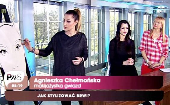 Agnieszka Chełmońska dla TVP2