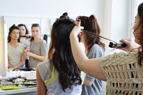 Backstage sesji fotograficznej Indigo Labs, fot. Katarzyna Boszko