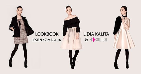 Szkoła Wizażu i Charakteryzacji SWiCh dla Lidii Kality. Lookbook, jesień / zima 2016. Fot. Grzegorz Mikrut, Make-up: Dominika Piotrowska, Modelka: Marta Maciejewska